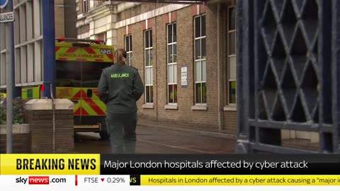 BREAKING_ Cyber attack hits major London hospitals as procedures are cancelled