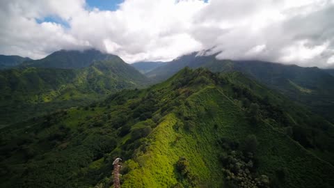 Aerial & Hawaii & Drone & Footage & with & Relaxing & Hawaiian
