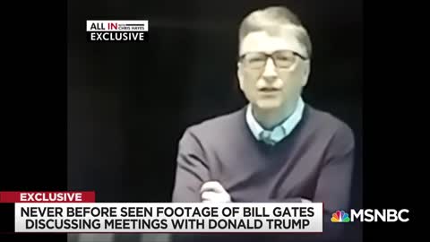 B Gates Meeting with Trump -Apr 11 2022