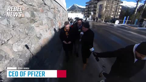 KPFK FM's Rebel Alliance News- Pfizer CEO Albert Bourla Doesn't Answer the Hard Questions at WEF