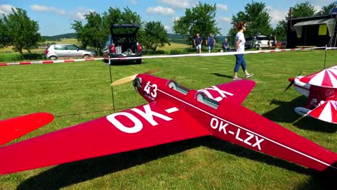 2x Zlin XII _ giant scale RC airplanes _ 4K _ Halenkovice 2022