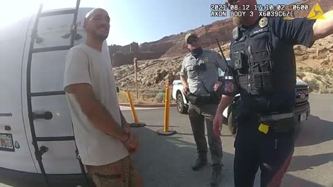 FULL VIDEO: Gabby Petito's Interaction With Utah Police on August 12