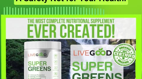 LiveGood Organic Products | LiveGood Organic Super GREENS