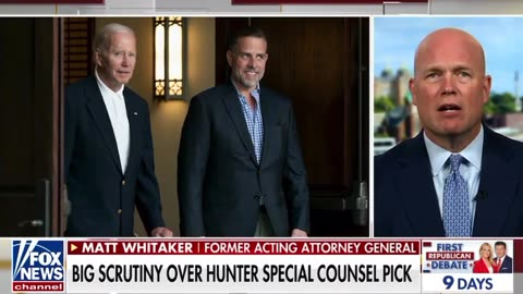 Matt Whitaker -This is a purely political process