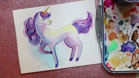 How to Draw a Unicorn - Easy!