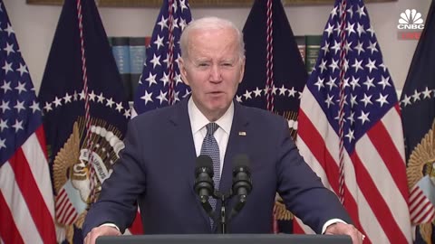 Biden Addresses the State of the U.S. Banking System Following the Collapse of SVB