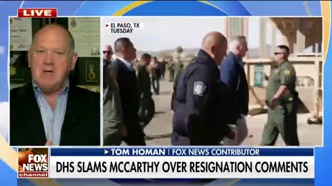 Tom Homan sounds off on DHS chief Mayorkas: The workforce has no respect for him