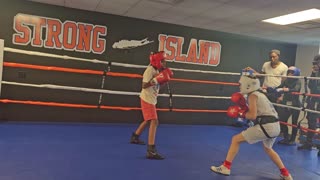 Joey sparring JB. 6/26/23