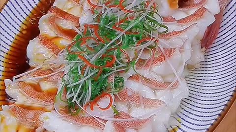 Fresh red skin fish | white meat fish