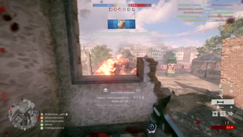 Battlefield 1 - Urra brasil - divertido tanque com amigos - Tank not always best.