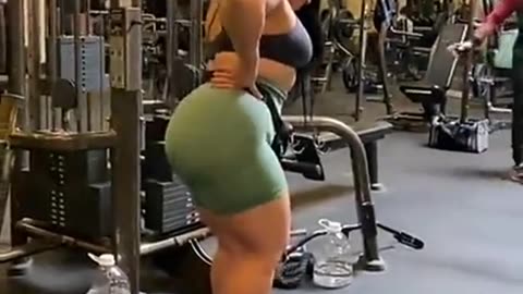 Hot boby girl Gym