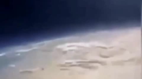 UFO in Earth orbit
