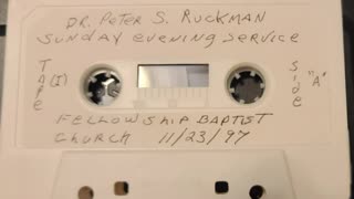 Peter S. Ruckman - Q & A 1997 Fellowship Baptist Church