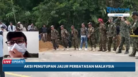 Aksi Penutupan Jalur Perbatasan Malaysia, Gubernur Kaltara Bersurat ke KJRI di Sarawak