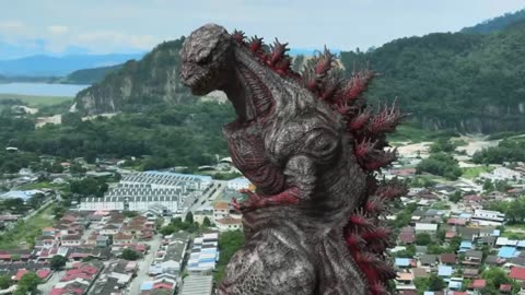 Shin Ultraman, collosal Titan VS Shin Godzilla