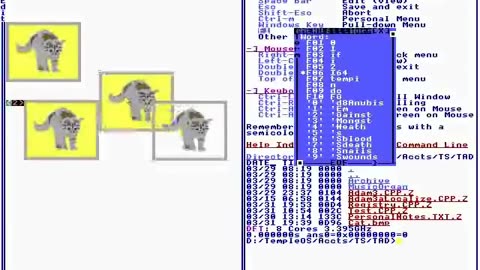 TempleOS CTRL-R Graphic Editing