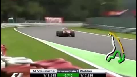 Michael Schumacher's Thrilling F2005 V10 Qualifying at Spa