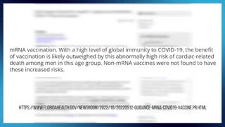 mRNA Vaccinations Florida VS California - Dr. Peterson Pierre