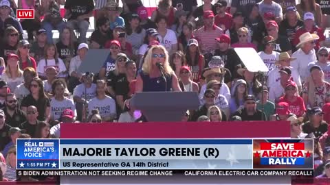 Representative Marjorie Taylor Greene: Our Borders Are Being Invaded. Biden Should Be Impeached!