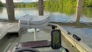 Jet boat on Potomac river