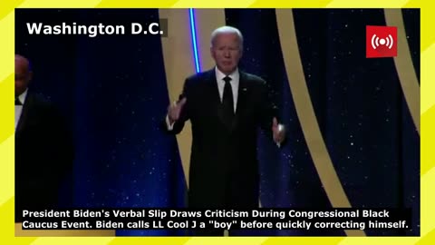 LL Cool J 'Boy' Reference: President Biden Faces Backlash at CBC Ceremony in Washington D.C.