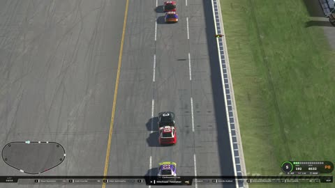 Nascar Nextgen 6th place finish at Talladega. iRacing 1440p