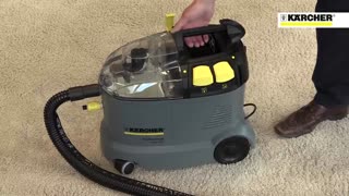 Kärcher Puzzi 8/1 C - Spray-Extraction Carpet & Upholstery Cleaner | Kärcher Professional UK