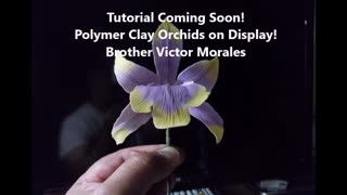 Polymer Clay Orchid, Tutorial Introduction