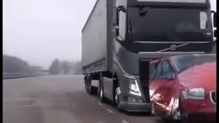 Volvo Skania Truck brake test