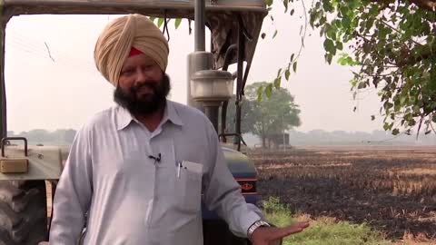 Punjab farmers blame government for farm fires