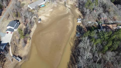 High Rock Lake - Duck Cove - low water