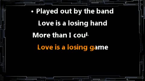 Amy Winehouse • Love Is A Losing Game (CC) [Karaoke Instrumental Lyrics]