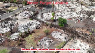 Updated Drone Lahaina Town Fire- 505 Front St. Destroyed (5 Yards Away) Lahaina Shores UNTOUCHED!!??