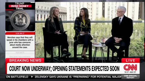 A CNN panel discusses the contrasting treatment of a juror And Trump
