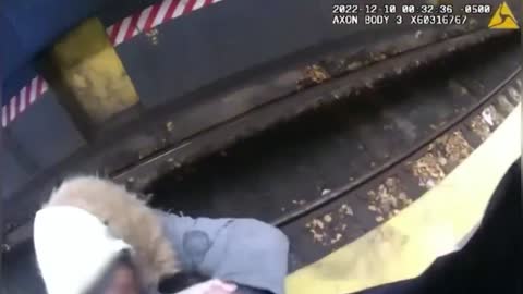 RAIL CLOSE CALL: NYPD Officers Rescue Man From Subway Tracks