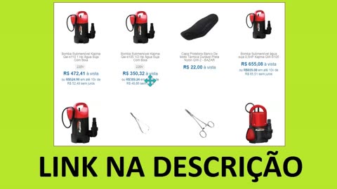 Bomba Submersível Kajima Qw-s110 1 Hp Água Suja Com Boia