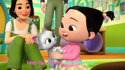 Cece Had a Little Cat | CoComelon Nursery Rhymes & Kids Songs