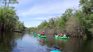 Waccamaw river kayaking