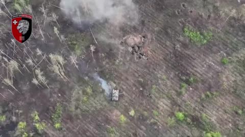 Ukrainian Tank Fires on Russians Positions During an Intense Battle Near CY