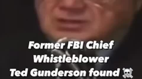 Ted Gunderson, former FBI Chief 1979 YouTube has erased him from existence☠️