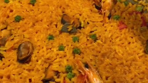 Spanish Seafood Paella |Traditional Spanish Food |Thess Gumapac