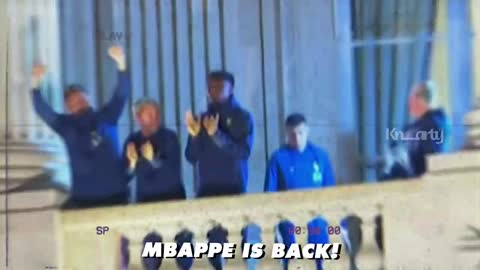 Kylian Mbappé reaction 😢 to THOUSANDS of FRANCE fans in Paris SUPPORTS him !