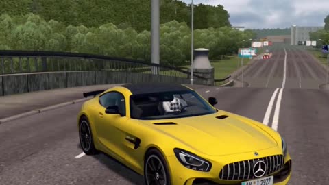 City Car Driving 1.5.9 - Mercedes-AMG GT R Coupe 2017