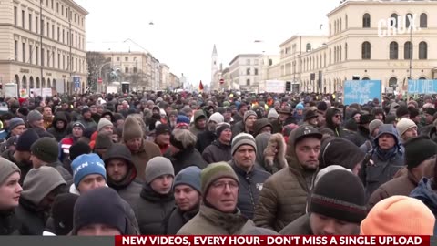 German farmers have taken to the streets in the blistering cold, in a week-long nationwide protest