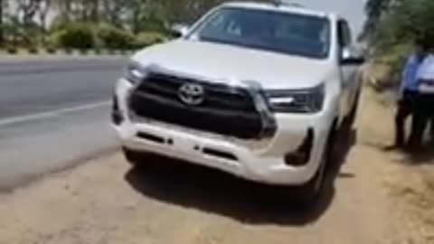 Toyota Hilux Unloading Video Follow for more updates