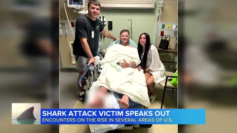 Florida shark attack victim speaks out