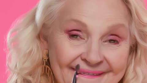 Her Grandma Does Her Makeup