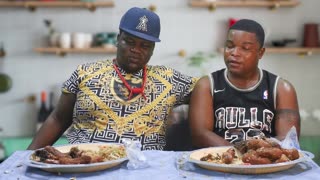 Ghana Vs Food Rice Eating Challenge