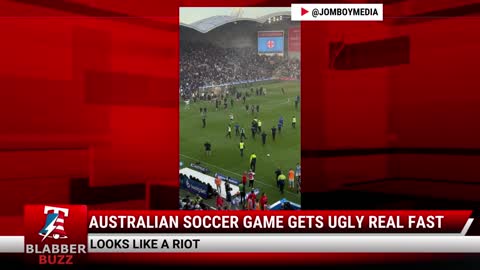 Australian Soccer Game Gets UGLY Real Fast