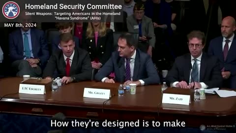 Brain Control technologies are being used on Americans - Homeland Security Hearing - 8th May 2024